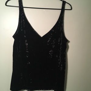 Velvet tank top